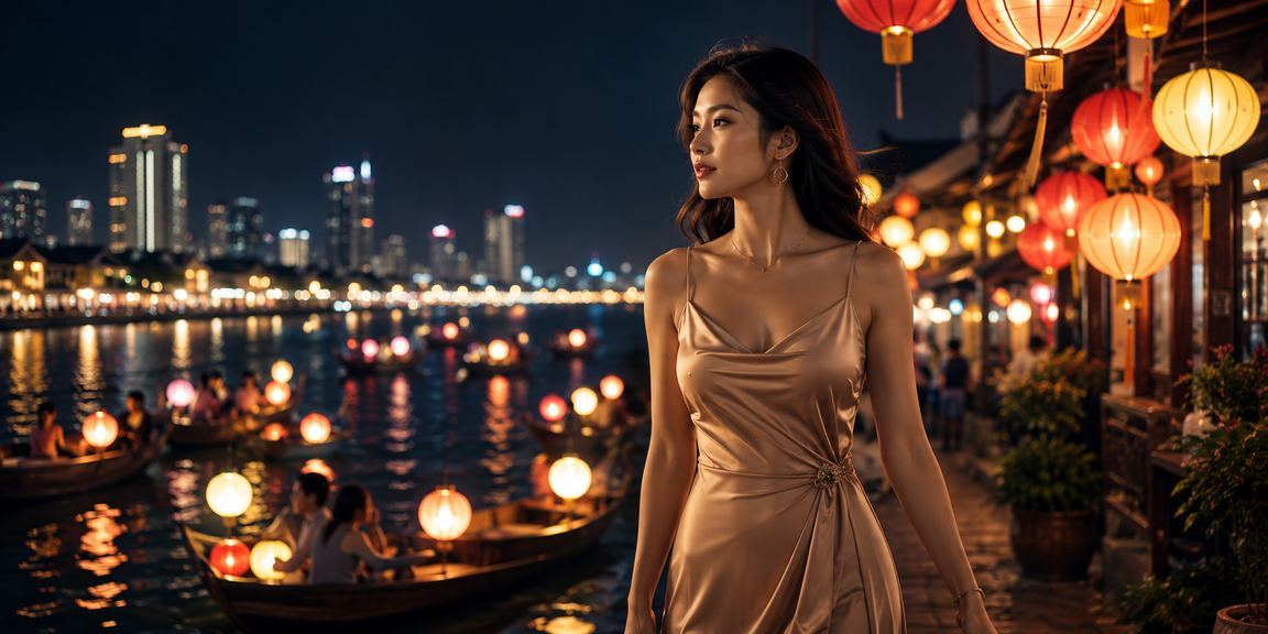 Người dùng Sài Gòn tham gia bốc thăm may mắn tại chợ đêm và trải nghiệm bảo mật tài khoản vf666